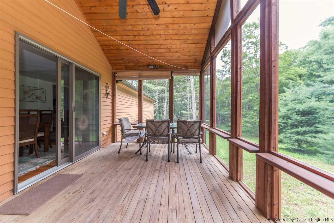 366 Buck Road Stone Ridge, NY 12484 - Photo 21 of 26 a view of a two chairs in the balcony