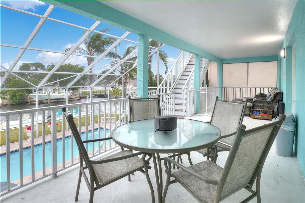 5401 Jobeth Drive New Port Richey, FL 34652 - Photo 35 of 76 Balcony off Game Room