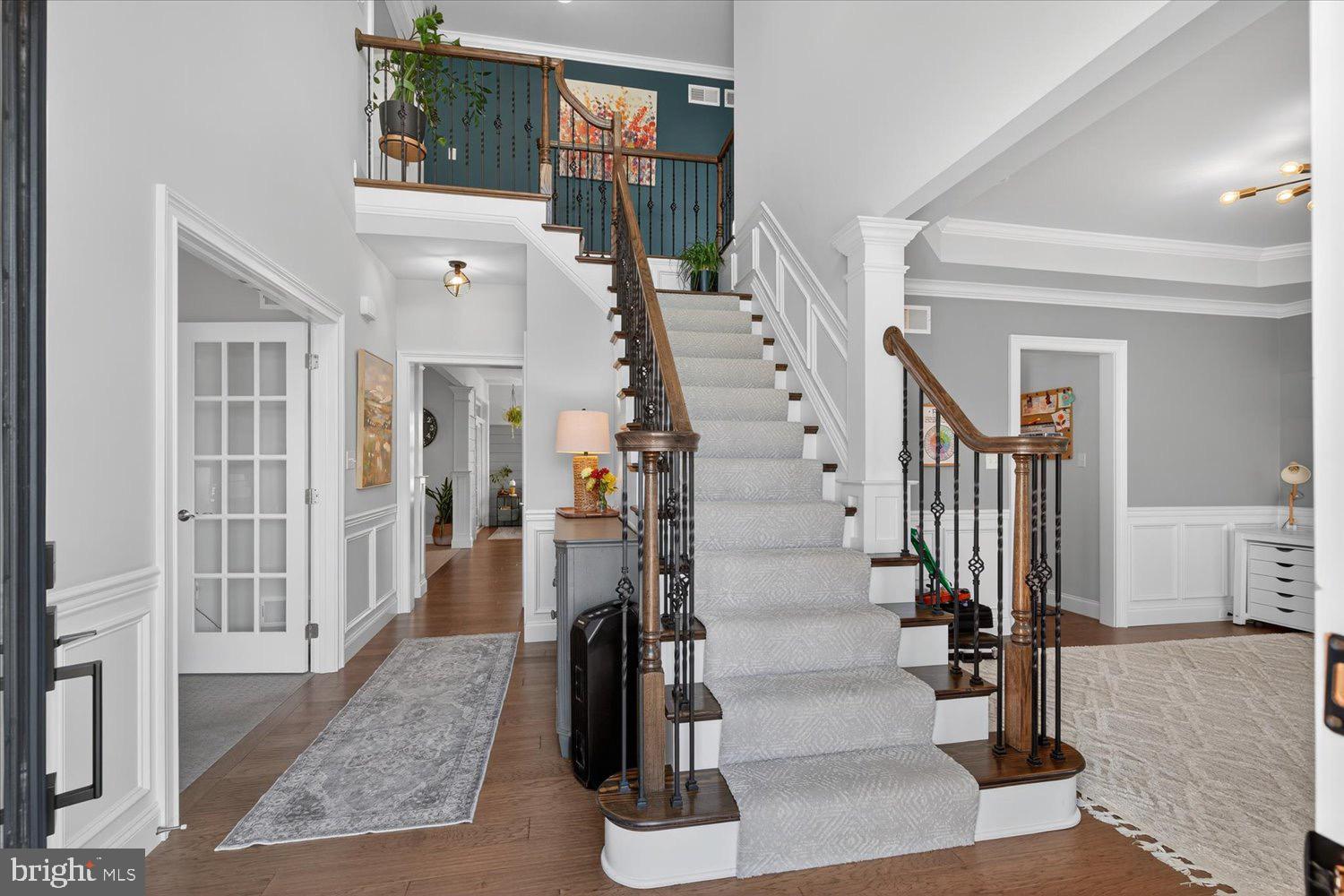 311 Ecker Drive Lititz, PA 17543 - Photo 2 of 49 a view of entryway and hall with wooden floor