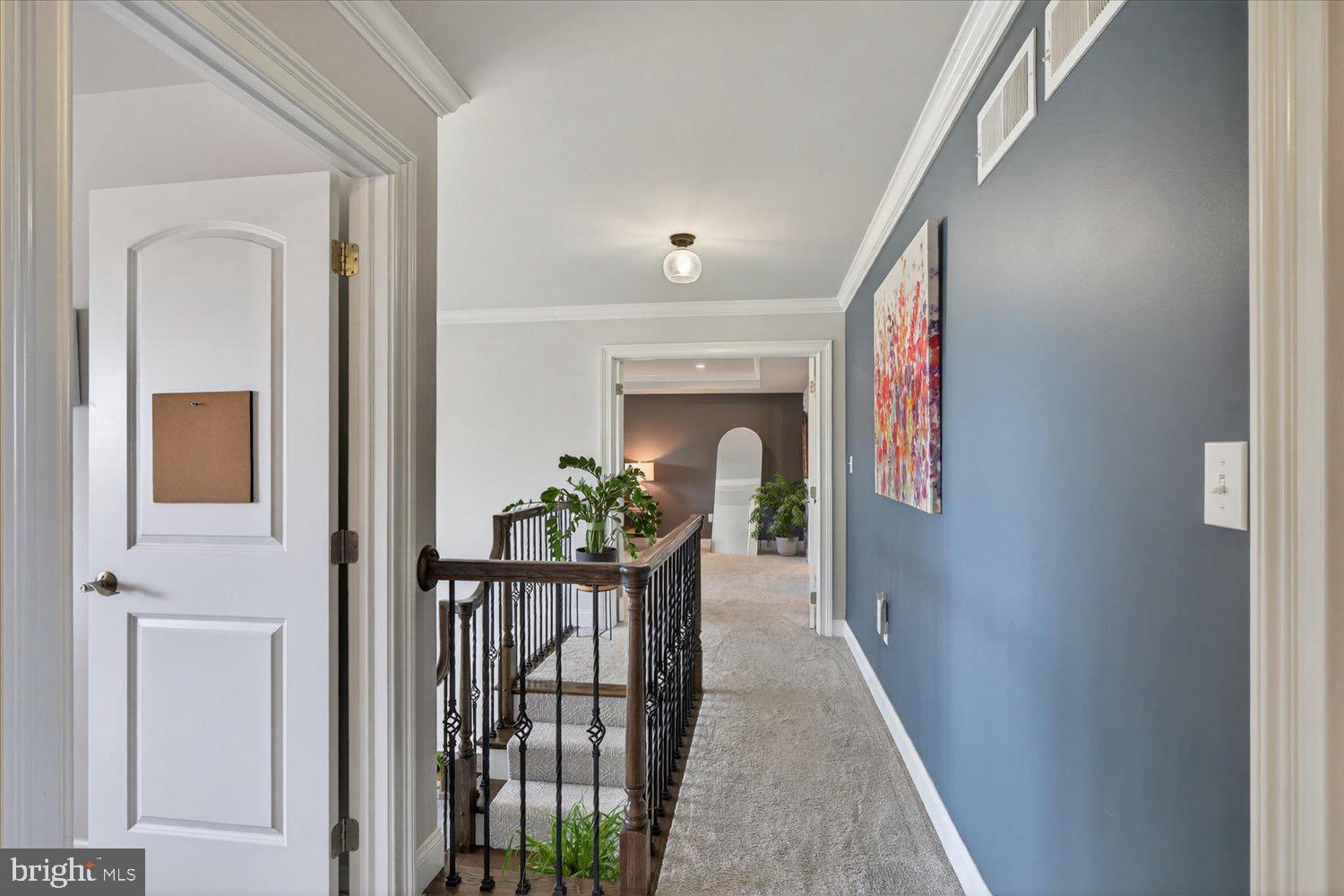 311 Ecker Drive Lititz, PA 17543 - Photo 21 of 49 a hallway with wooden floor and entryway