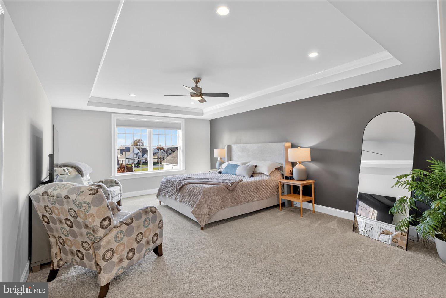 311 Ecker Drive Lititz, PA 17543 - Photo 23 of 49 a spacious bedroom with two beds and potted plant