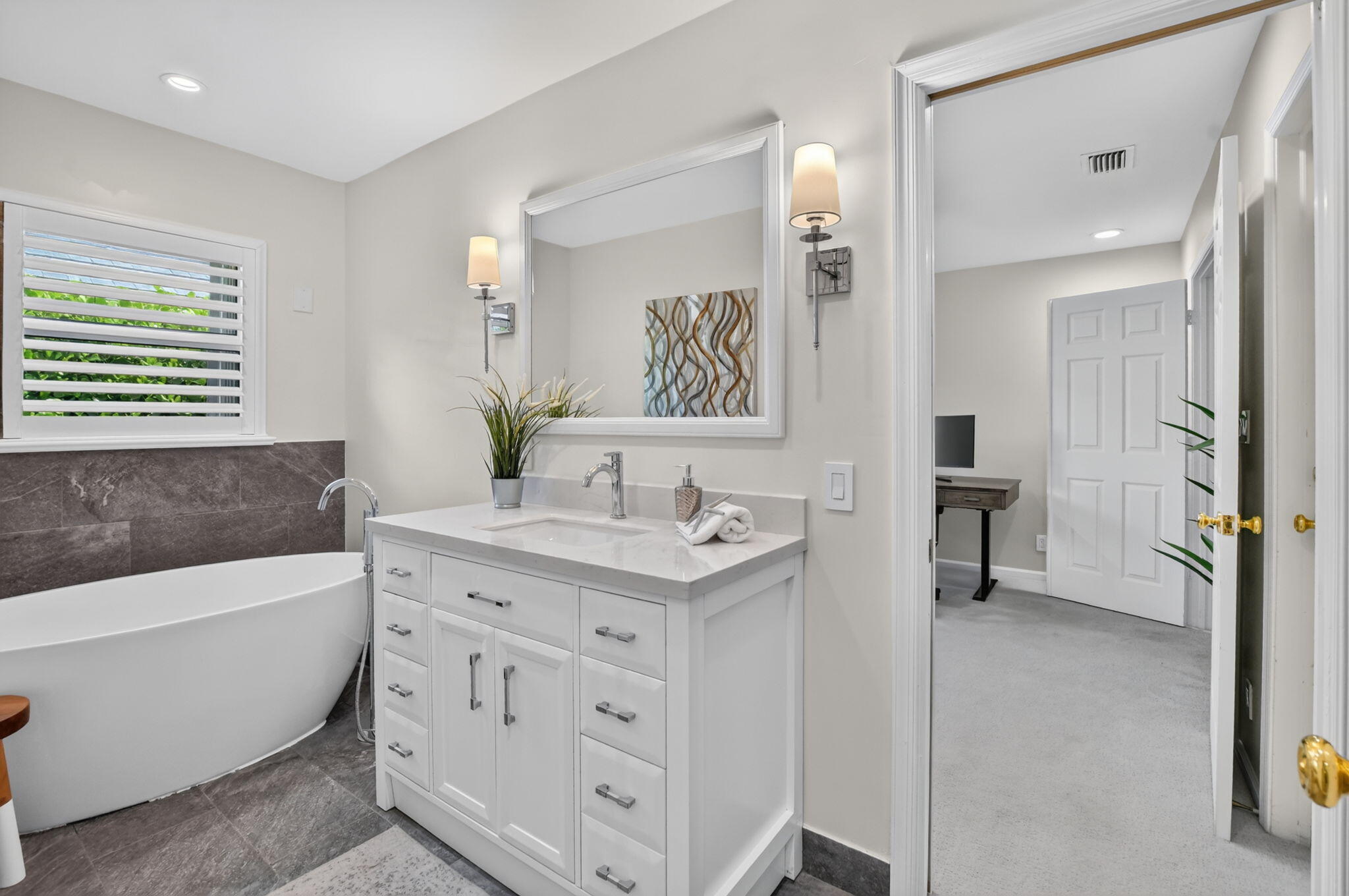 4480 Northwest 28th Avenue Boca Raton, FL 33434 - Photo 40 of 71 Renovated Bathroom