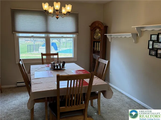 a view of a window in an empty room