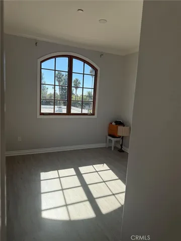 a view of a door and a sink