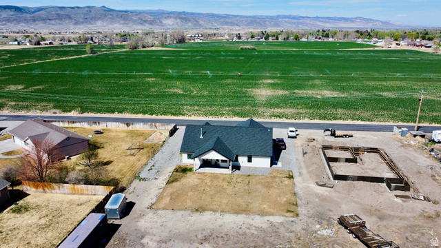 277 West 800 South Monroe, UT 84754 - Photo 43 of 46 Aerial view of property and surrounding area featuring mountains
