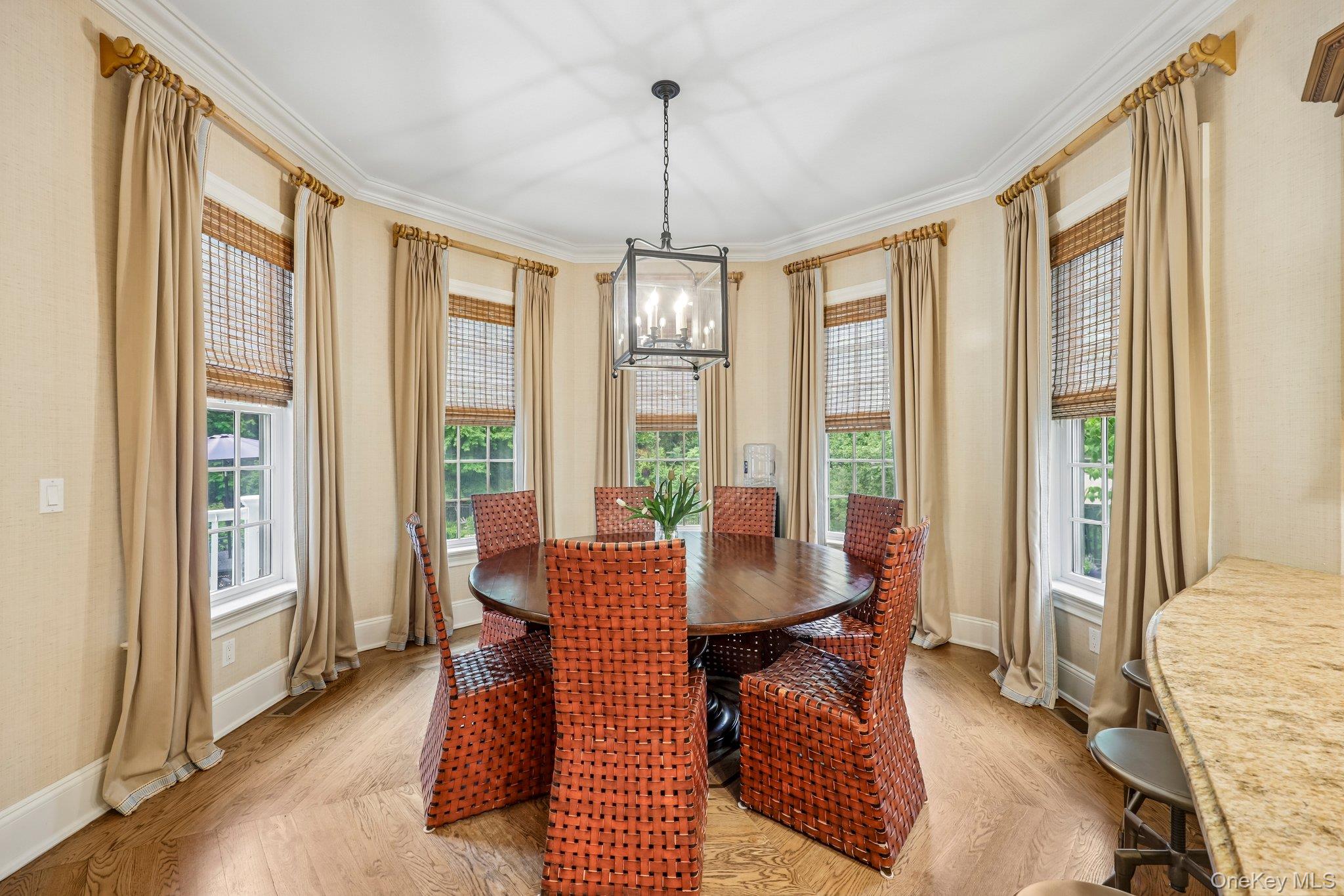 5 Mill Road Lloyd Harbor, NY 11743 - Photo 18 of 49 a dining room with furniture window and outside view