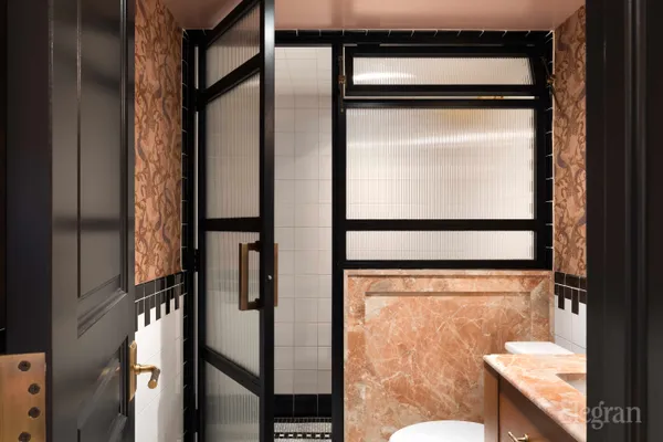 a view of a bathroom