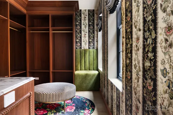 a outdoor view with a sitting space