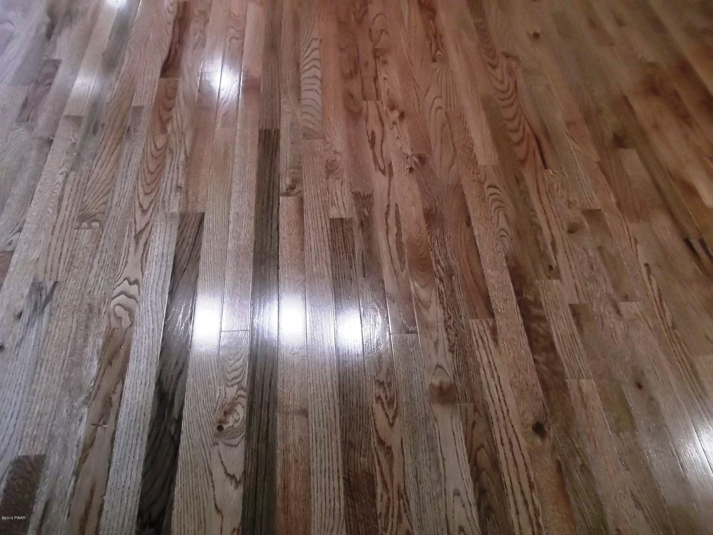 New hardwood floors