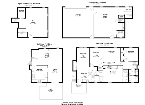 $649,900 | 72 Janet Court, Warwick, RI 02886