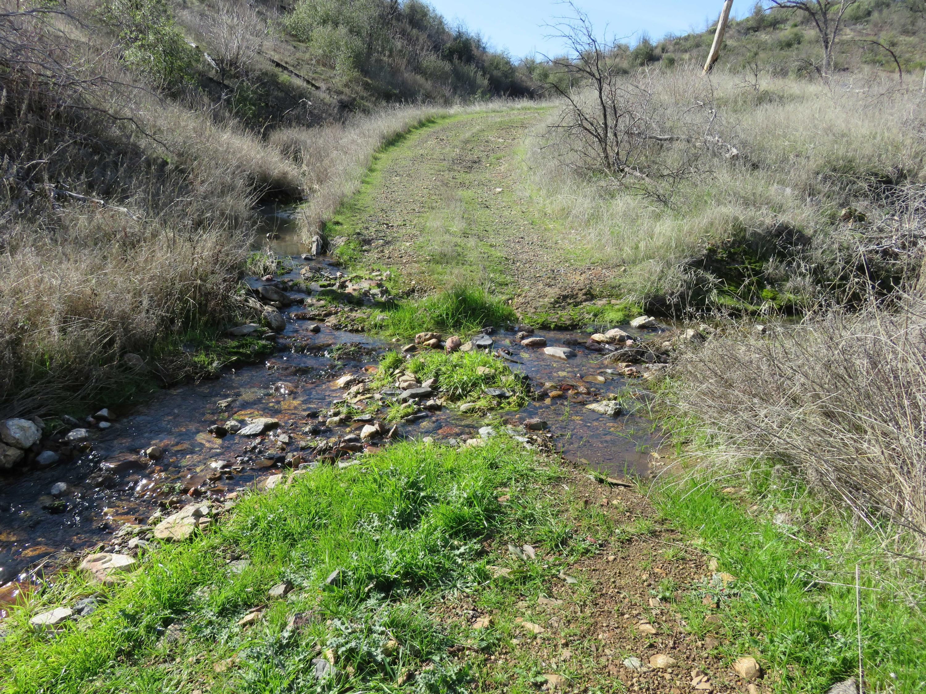 40-acres Aloha Road Bella Vista, CA 96008 - Photo 3 of 20 Creek crossing on way to 40