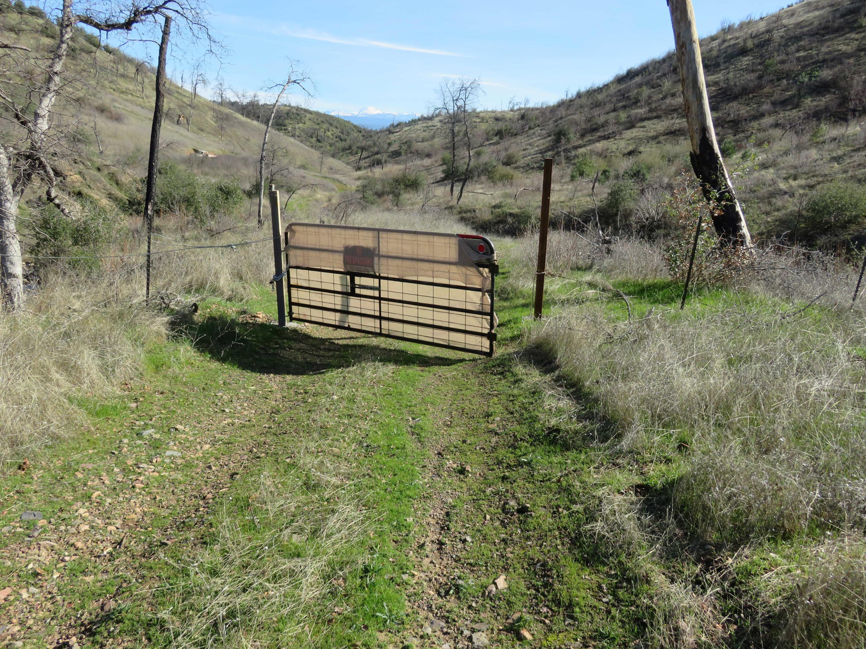 40-acres Aloha Road Bella Vista, CA 96008 - Photo 6 of 20 Gate on property before the 40