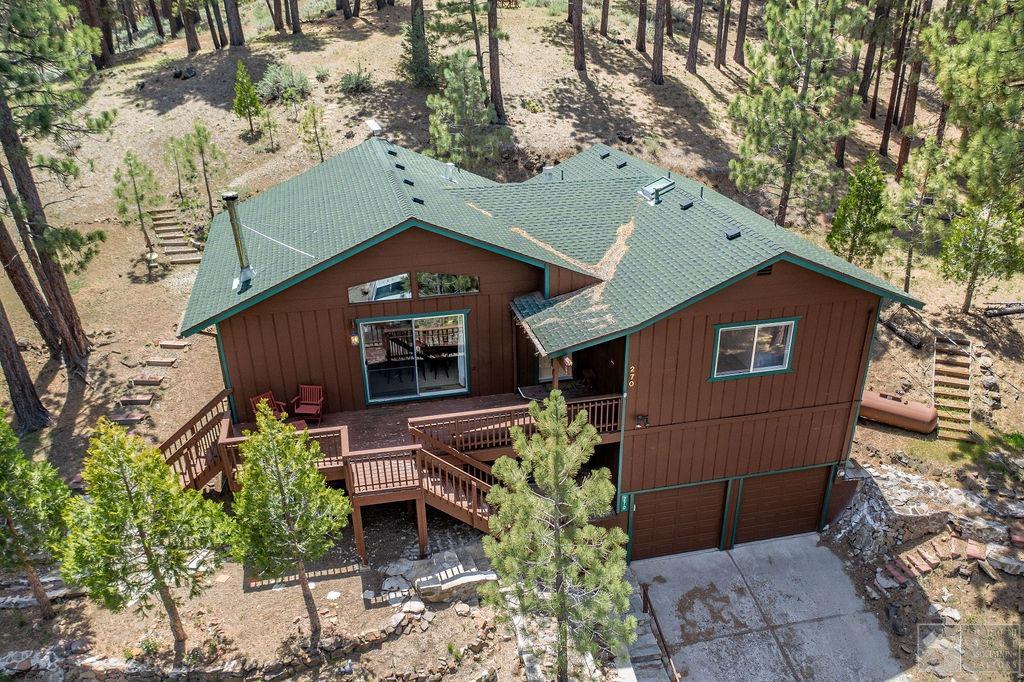 270 Timber Lane Markleeville, CA 96120 - Photo 17 of 24 a view of a house with a yard
