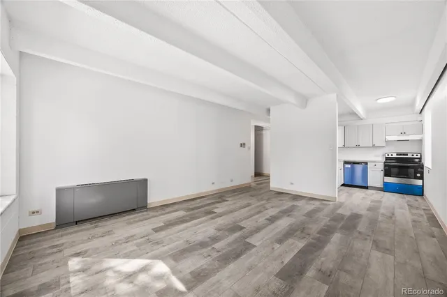 a view of kitchen and utility room