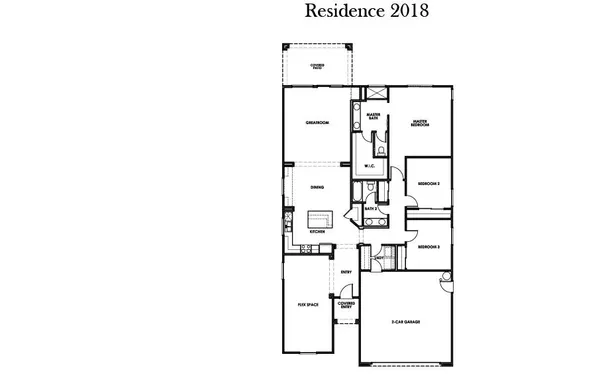 a picture of a hallway with white walls