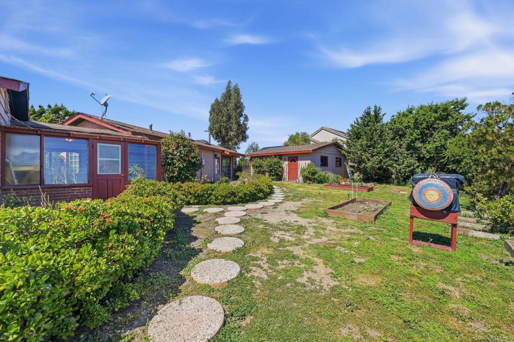 1355 Rainbow Ridge Lane Encinitas, CA 92024 - Photo 31 of 45 a front view of a house with a yard
