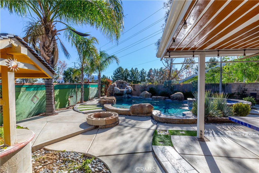 1457 Faircliff Street Beaumont, CA 92223 - Photo 23 of 37 a view of a patio with couches and a patio