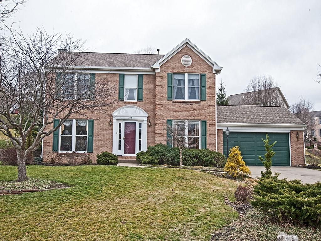 208 Ruth Way McDonald, PA 15057 - Photo 1 of 23 Brick two story with attractive front door w/sidelights. Two car attached garage and oversized driveway. Extensive landscaping in front and back including periennials.