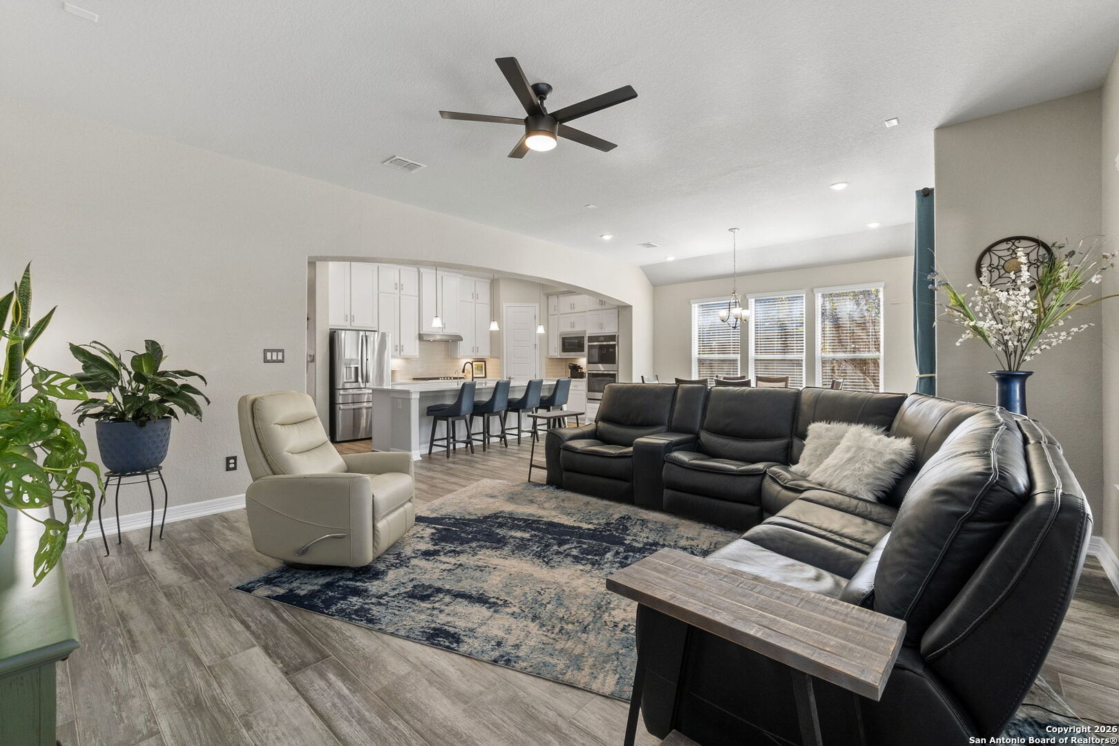 705 Tree Top Pass New Braunfels, TX 78130 - Photo 11 of 49 a living room with furniture and a window