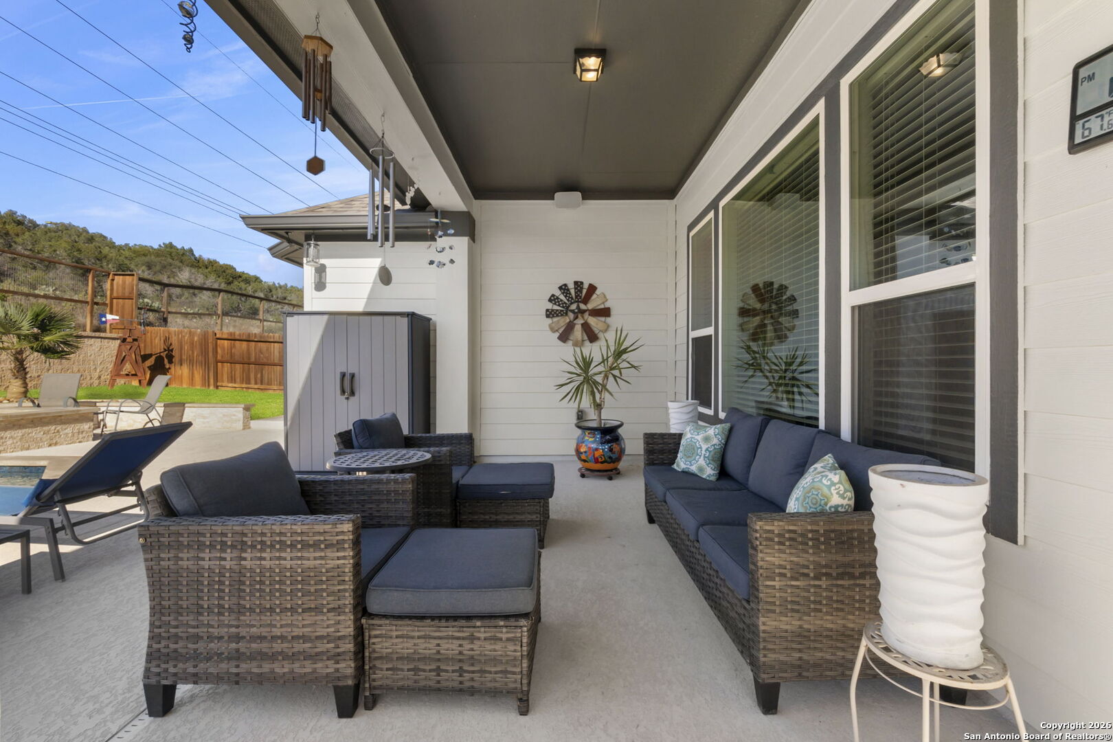 705 Tree Top Pass New Braunfels, TX 78130 - Photo 30 of 49 a outdoor living space with furniture