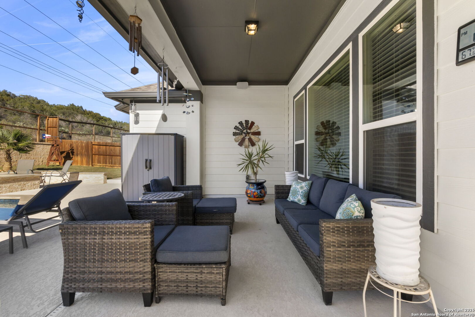 705 Tree Top Pass New Braunfels, TX 78130 - Photo 39 of 49 a outdoor living space with furniture