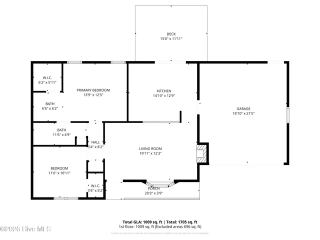 $209,000 | 166 Glenwood Drive, Hubert, NC 28539