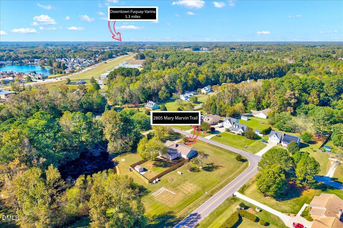 2805 Mary Marvin Trail Willow Spring, NC 27592 - Photo 30 of 33 view of a city