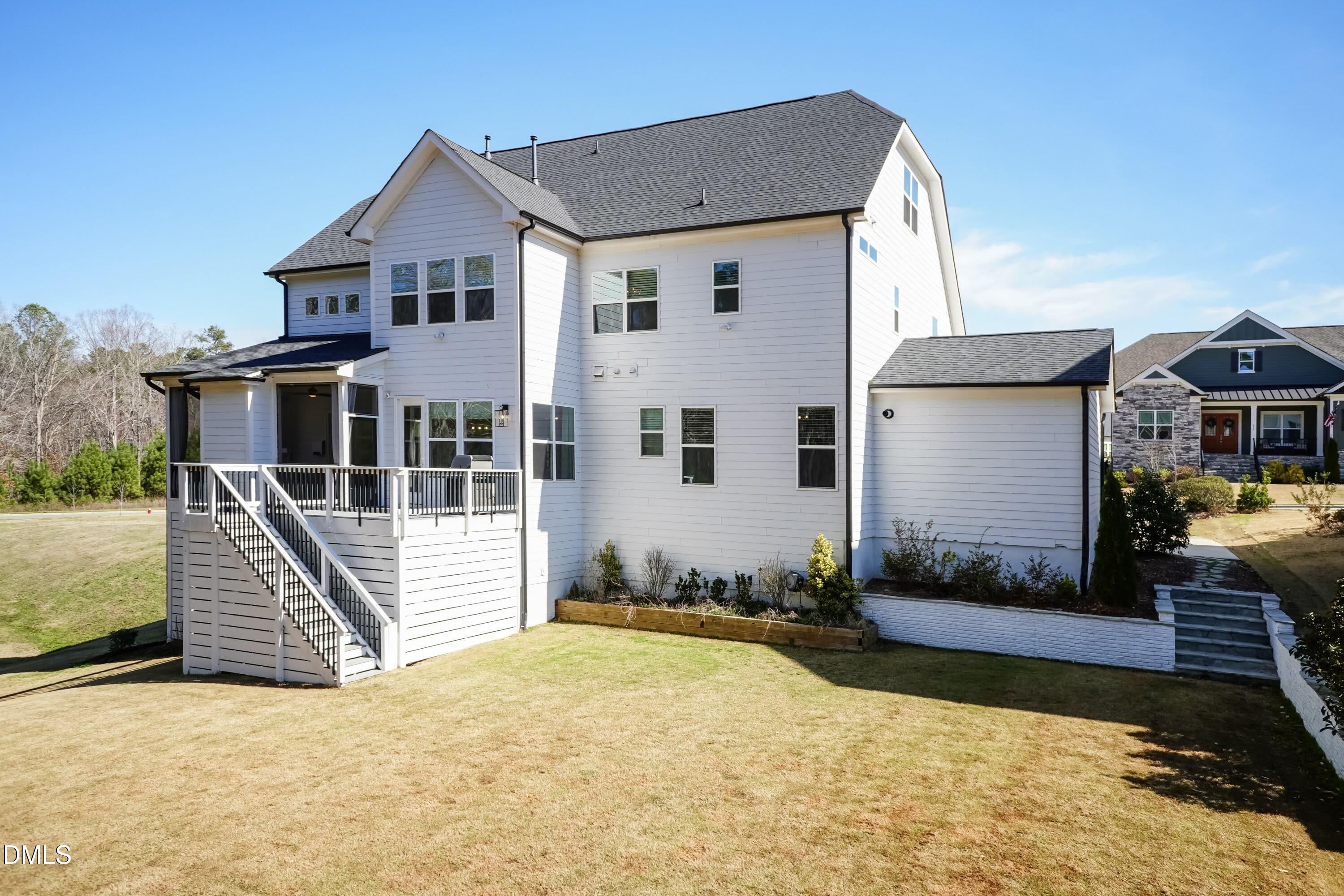 441 Bertram Valley Road Apex, NC 27523 - Photo 4 of 77 Exterior Rear