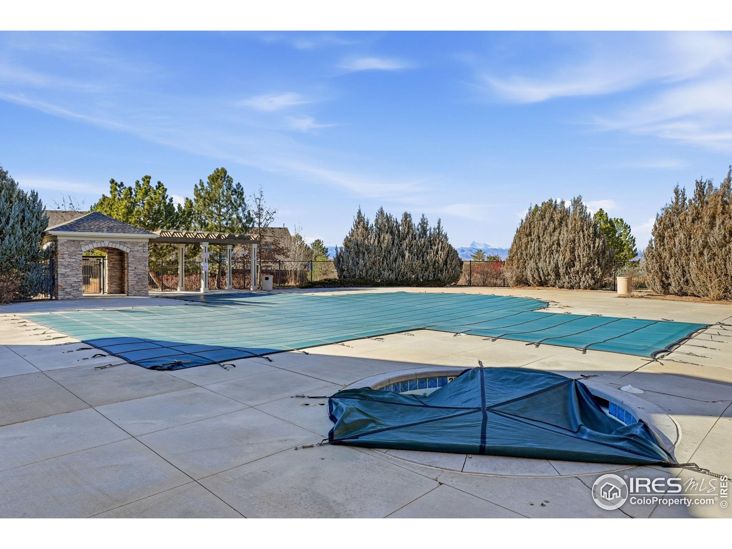 1425 Blue Sky Circle, Unit 15105 Erie, CO 80516 - Photo 44 of 45 a view of a tennis court