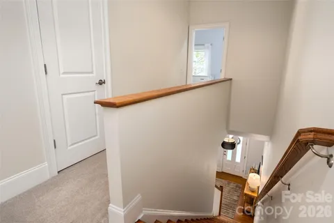 a view of an front door