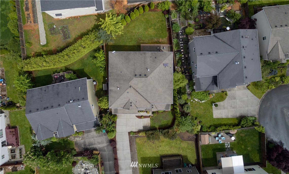 4407 219th Street Southeast Bothell, WA 98021 - Photo 31 of 33 an aerial view of a house with a yard
