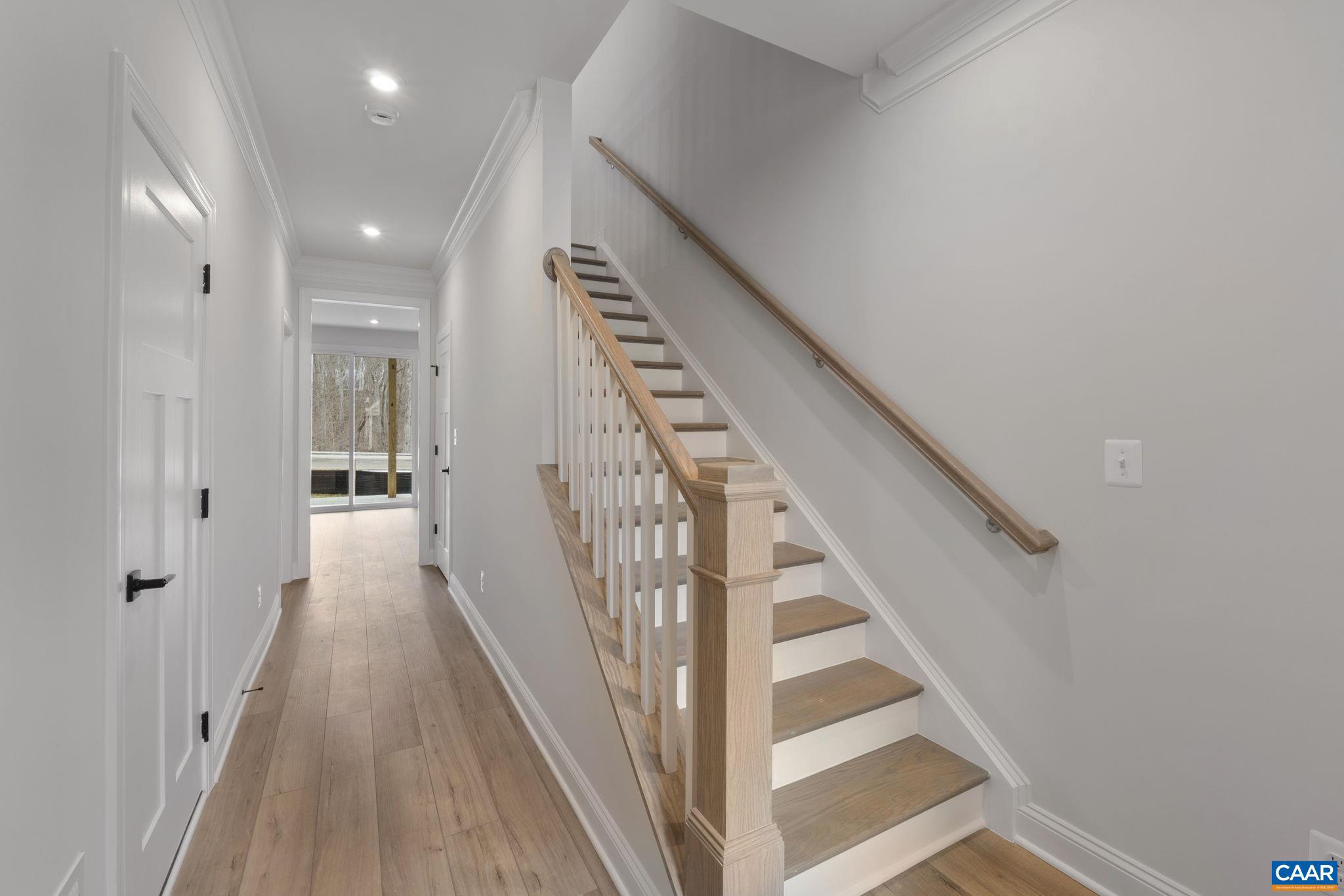 44 Marcella Street Charlottesville, VA 22911 - Photo 4 of 42 a view of a hallway with wooden floor and entryway