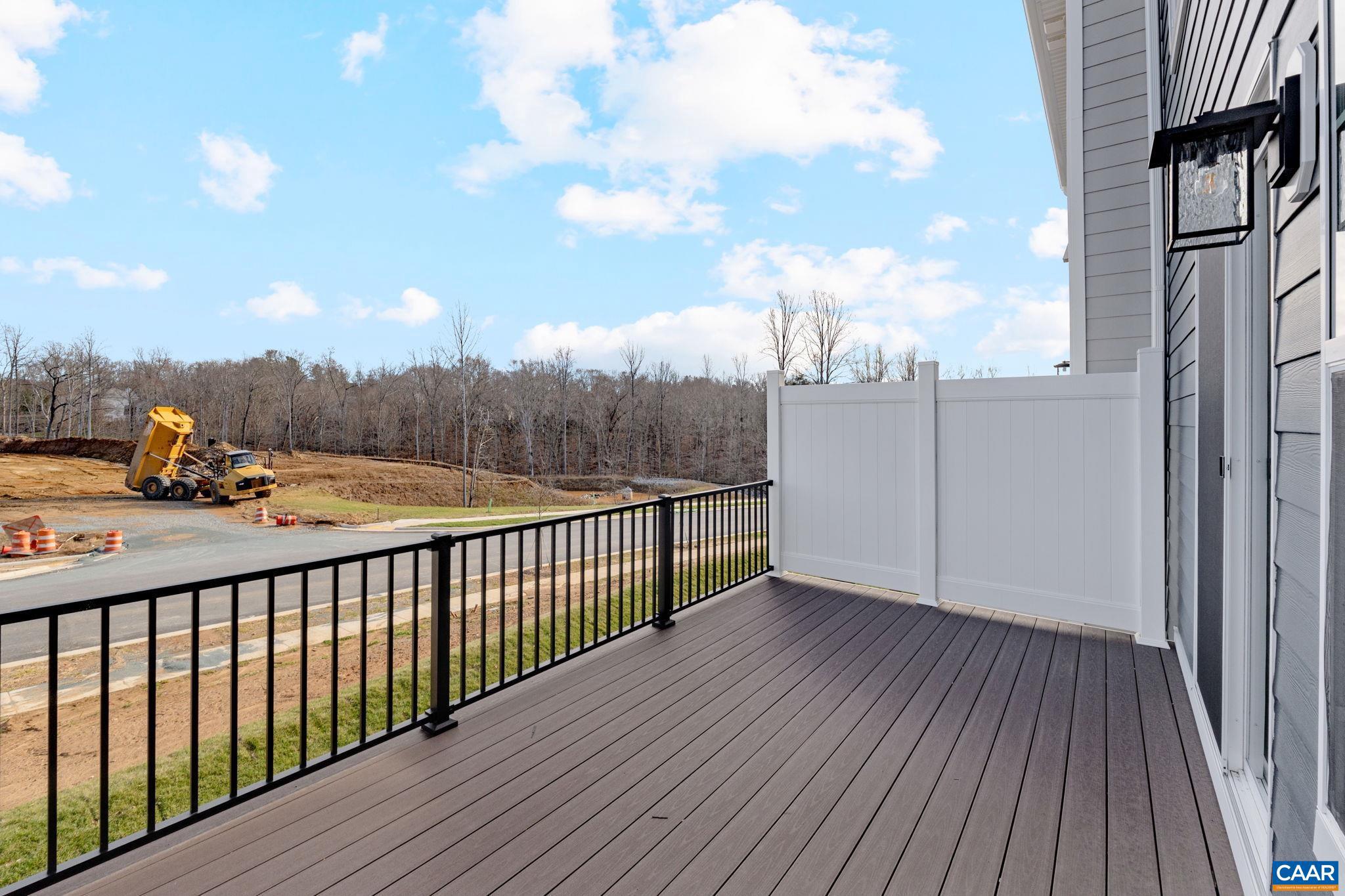 44 Marcella Street Charlottesville, VA 22911 - Photo 10 of 42 a view of a balcony with wooden fence