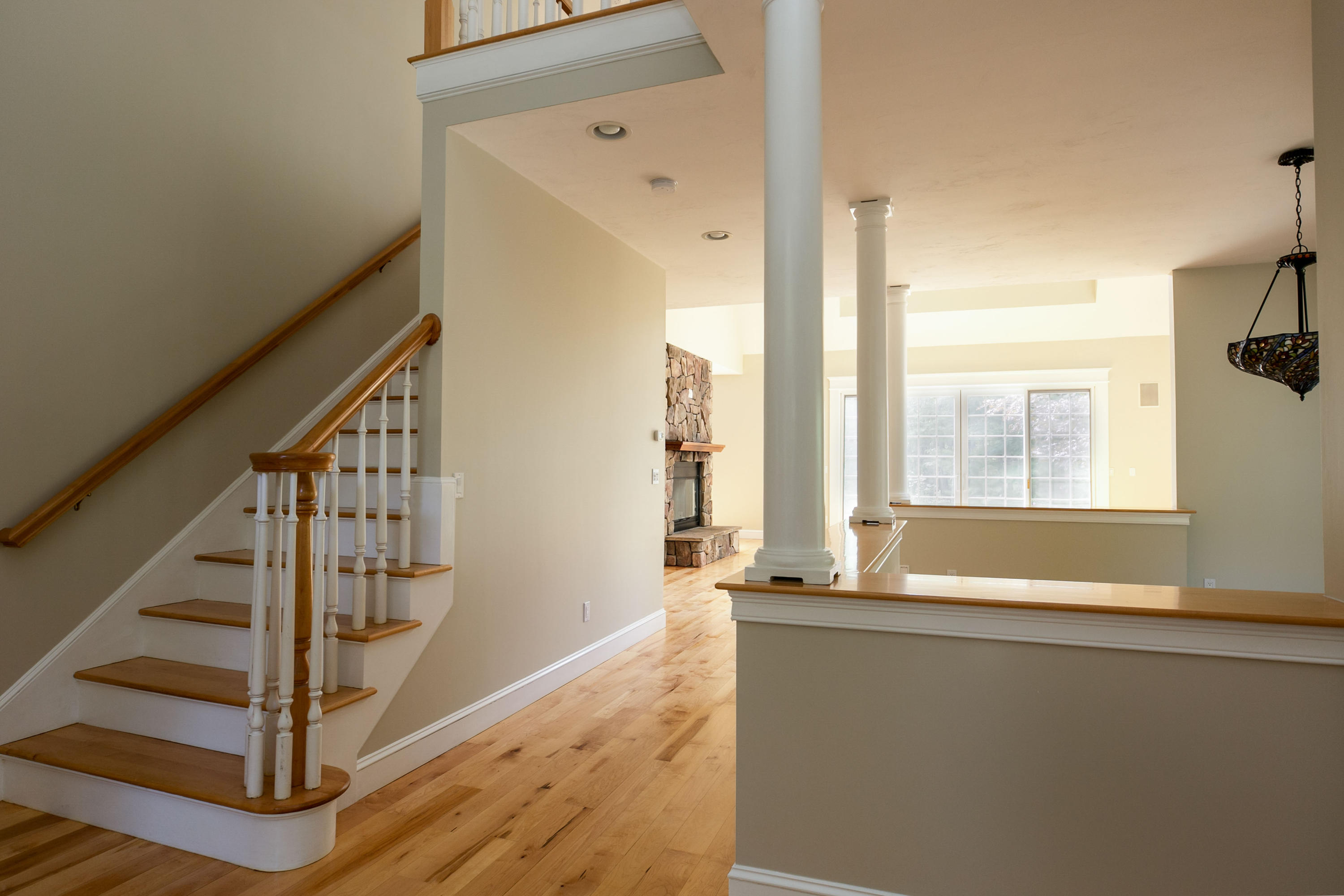 334 Waquoit Road Cotuit, MA 02635 - Photo 23 of 32 a view of an entryway with wooden floor and door