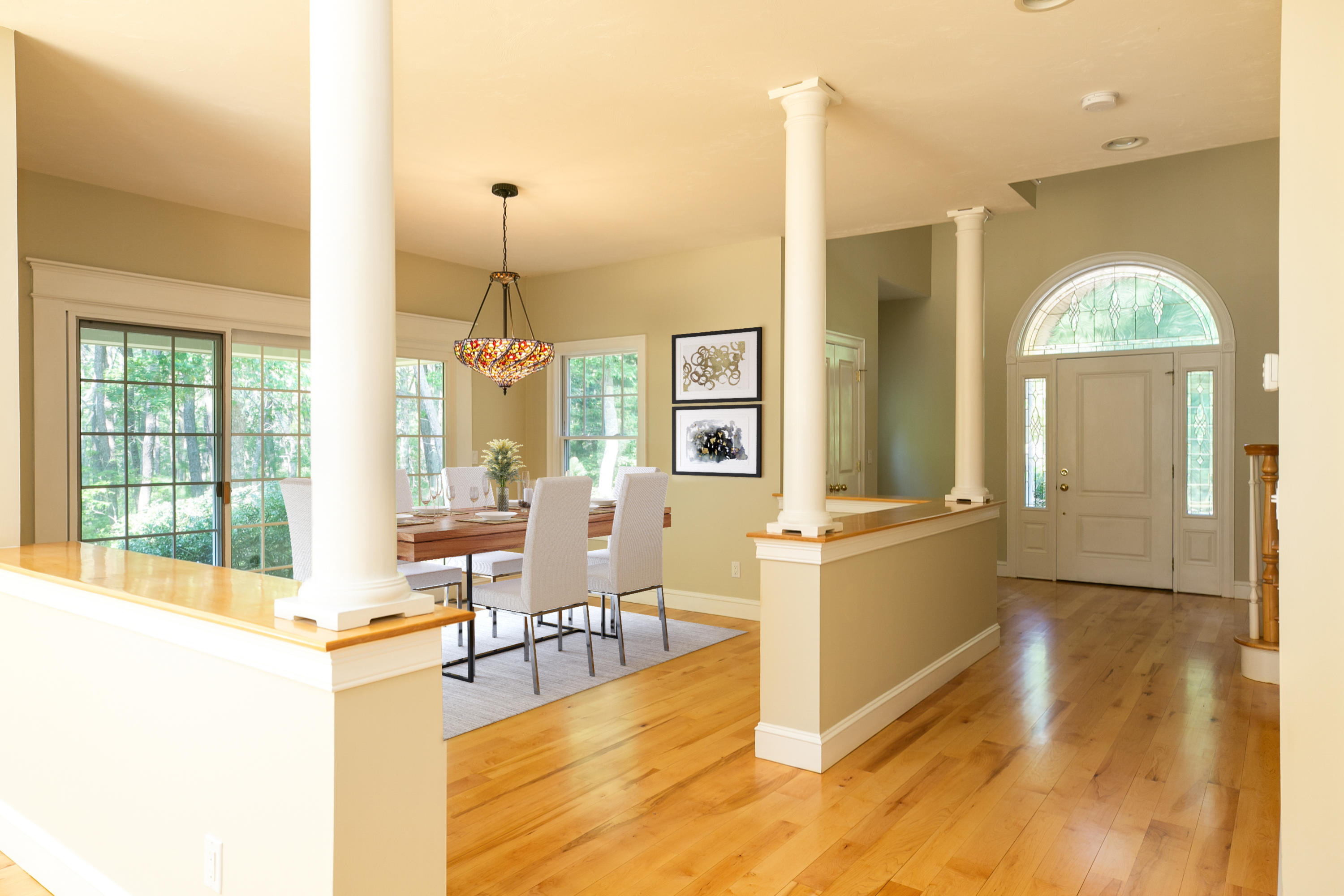 334 Waquoit Road Cotuit, MA 02635 - Photo 5 of 32 a living room with furniture window and wooden floor