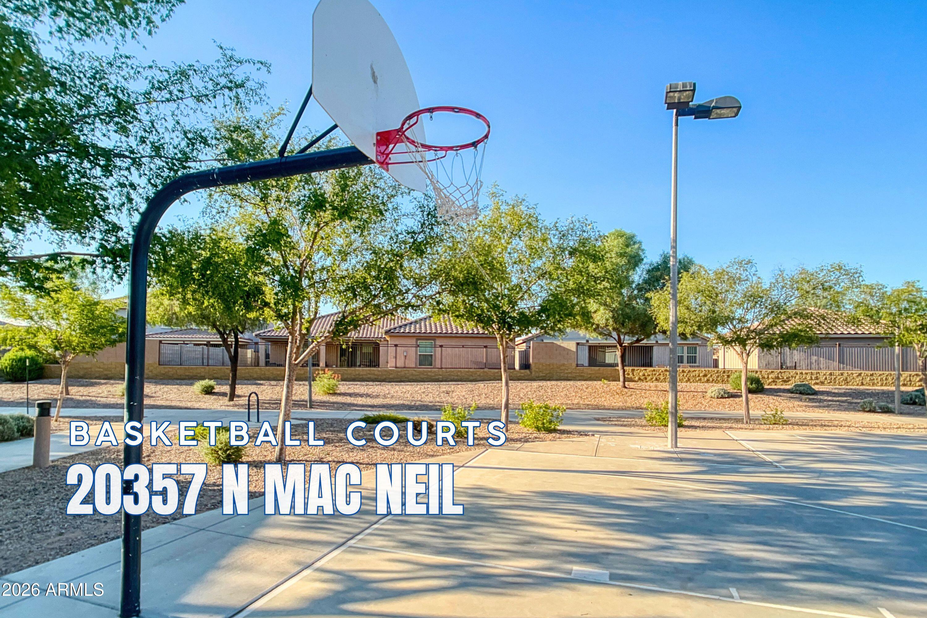 20357 North Mac Neil Street Maricopa, AZ 85138 - Photo 39 of 41 Basketball Courts in Homestead