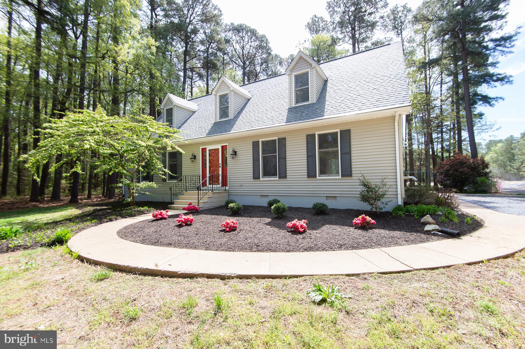 Beautiful fresh landscaping