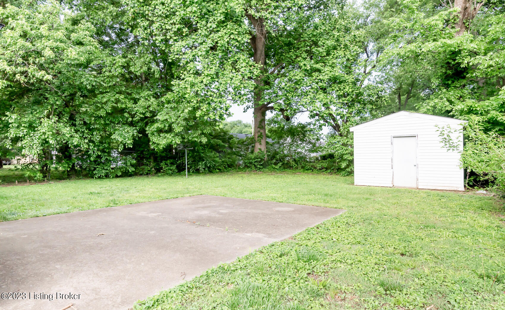 5310 Red Leaf Road Louisville, KY 40218 - Photo 4 of 28 Rear Yard and detached shed.