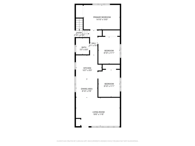 a picture of a bench in front of door