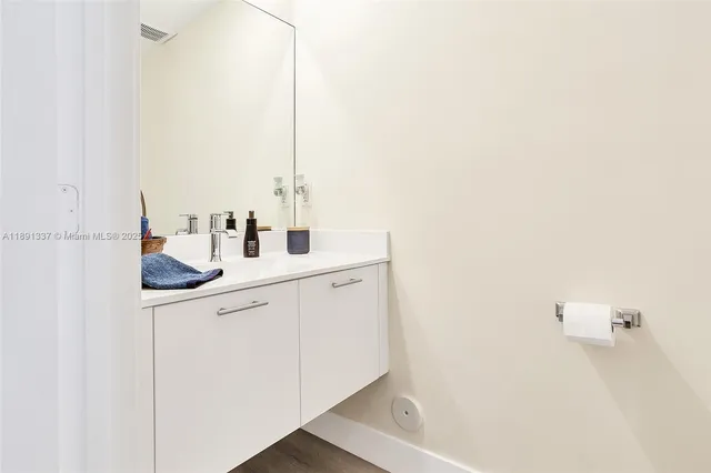 a room with storage and utility