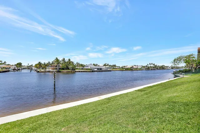 a view of a balcony with an ocean view