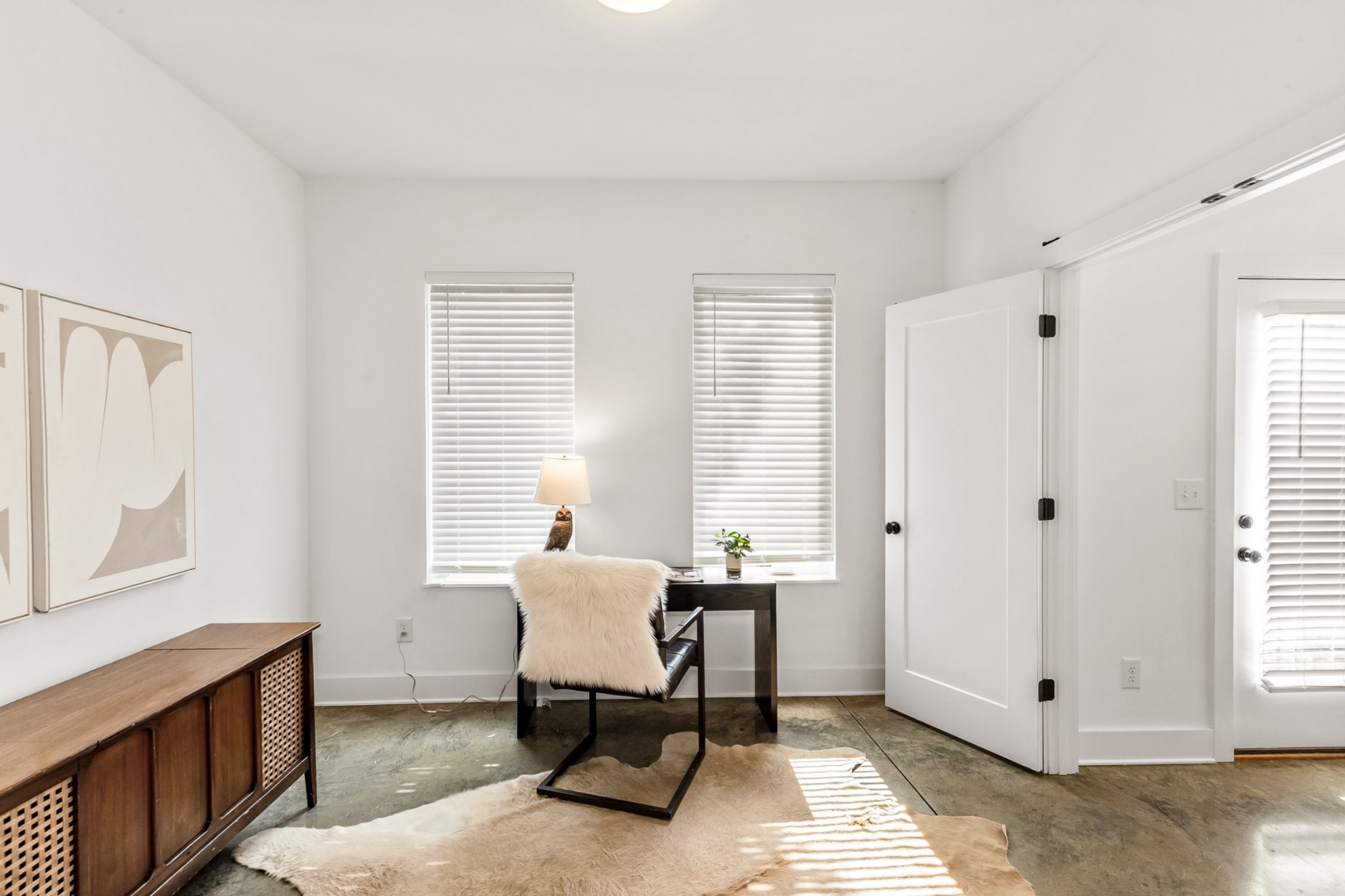 6002 Sterling Street Nashville, TN 37209 - Photo 29 of 37 a view of a workspace with furniture and a window