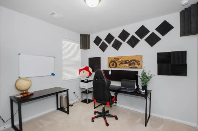 a view of kids room with toys