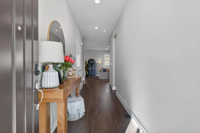 a view of entryway and hall