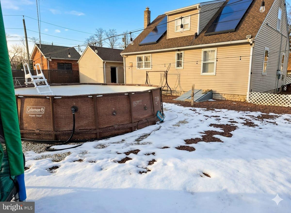 110 High Street Hamilton, NJ 08611 - Photo 6 of 30 a view of a backyard of the house