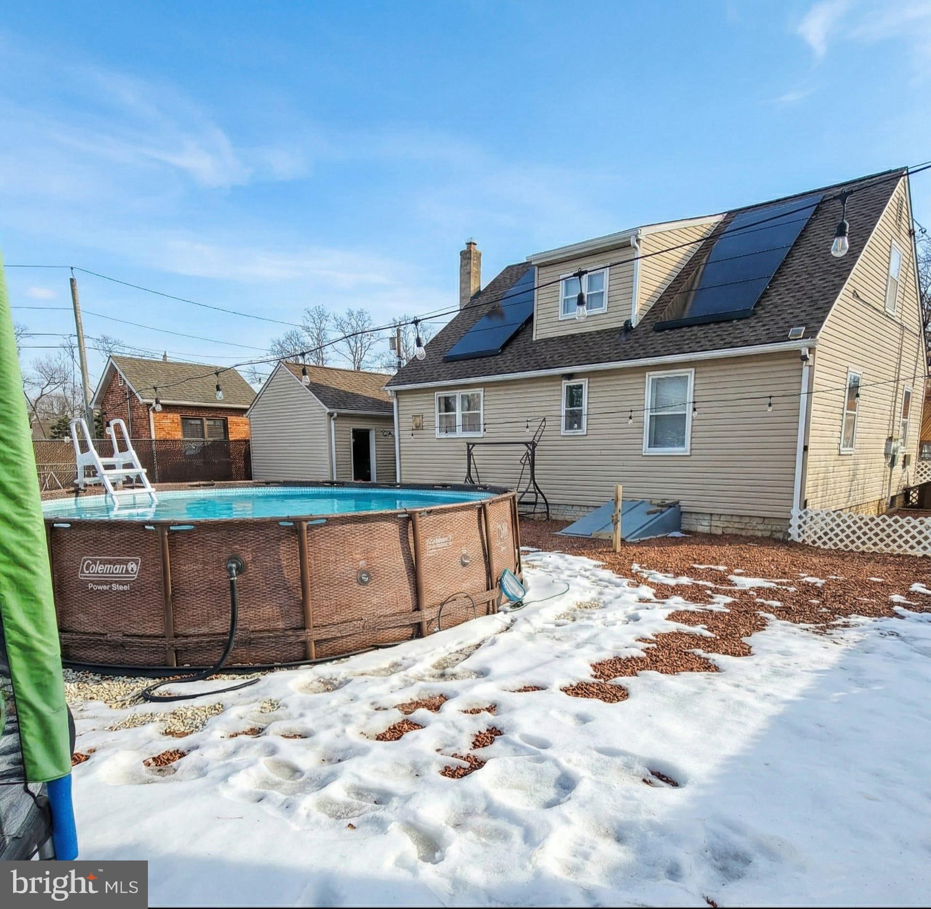 110 High Street Hamilton, NJ 08611 - Photo 7 of 30 a view of a house with a wooden fence