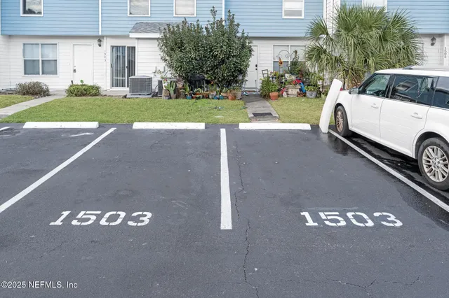 a view of backyard with outdoor space