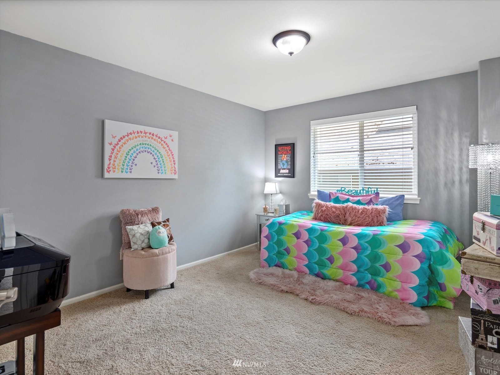 1705 235th Place Southwest Bothell, WA 98021 - Photo 18 of 35 a bedroom with a bed and a window