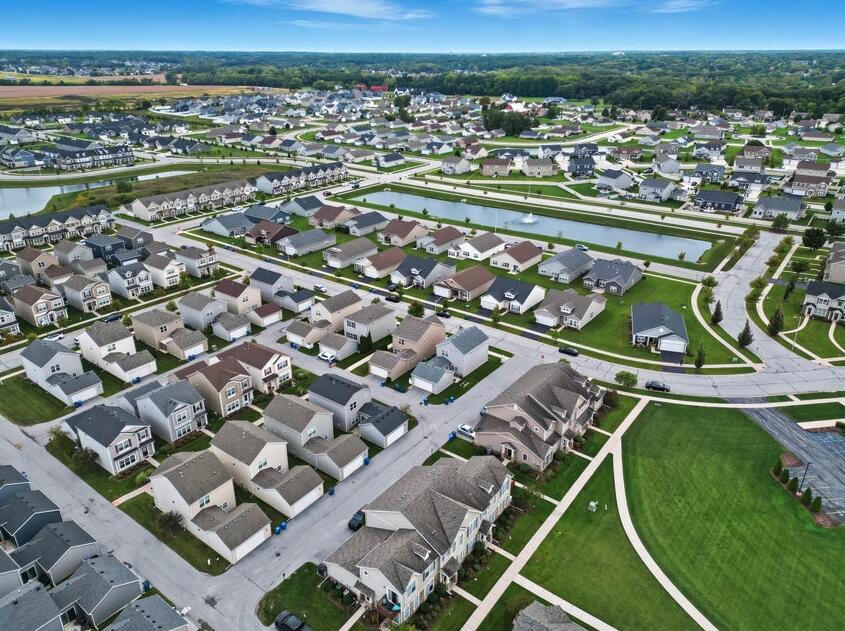 1063 East 116th Place Crown Point, IN 46307 - Photo 23 of 24 an aerial view of a city