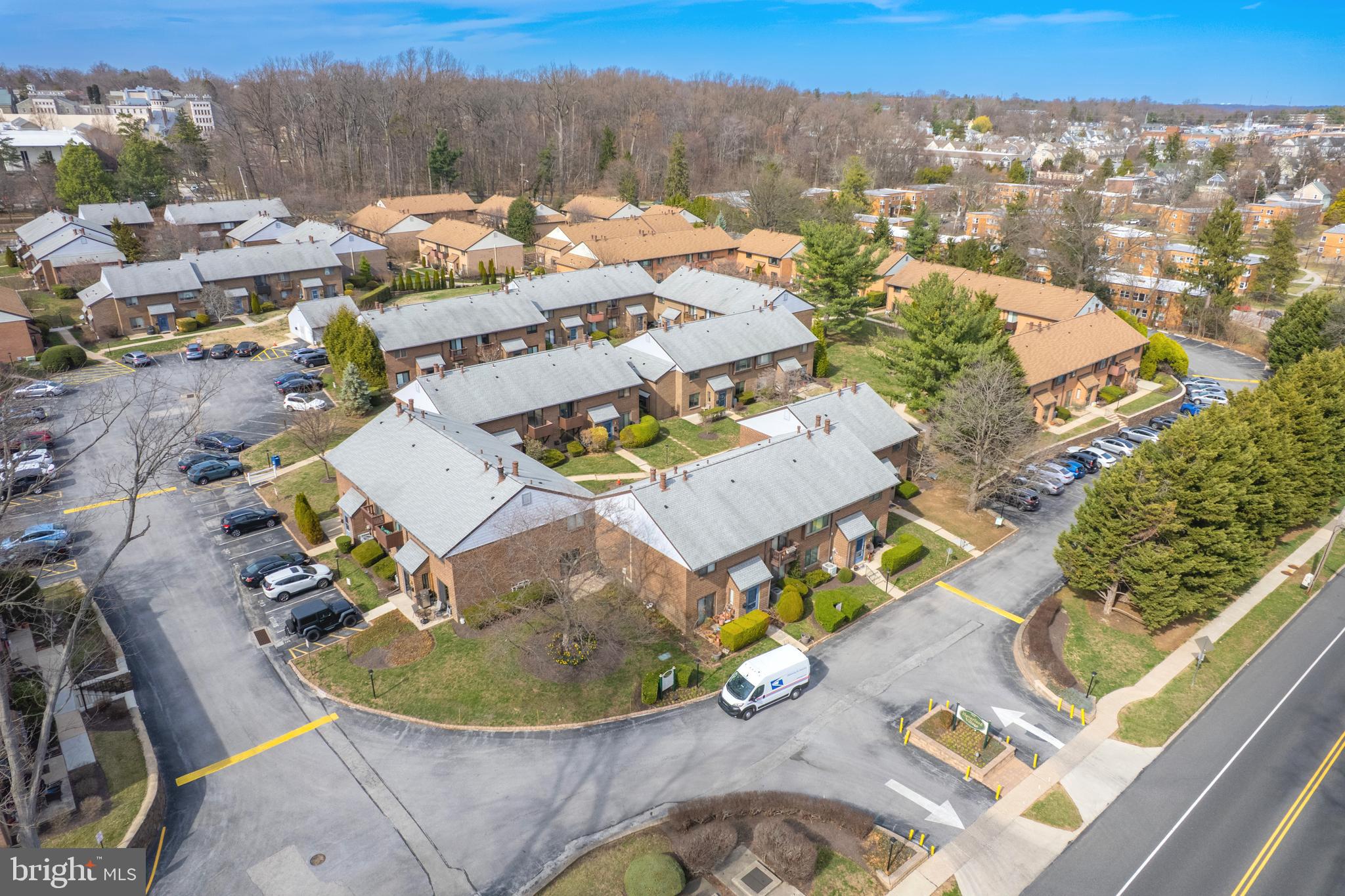 700 Ardmore Avenue, Unit 621 Ardmore, PA 19003 - Photo 33 of 37 an aerial view of a house with a ocean view
